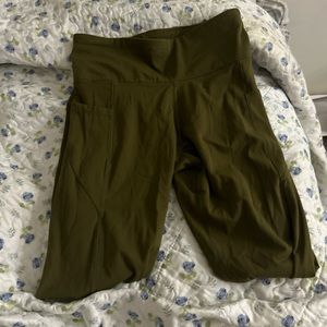 olive green aeropostale leggings